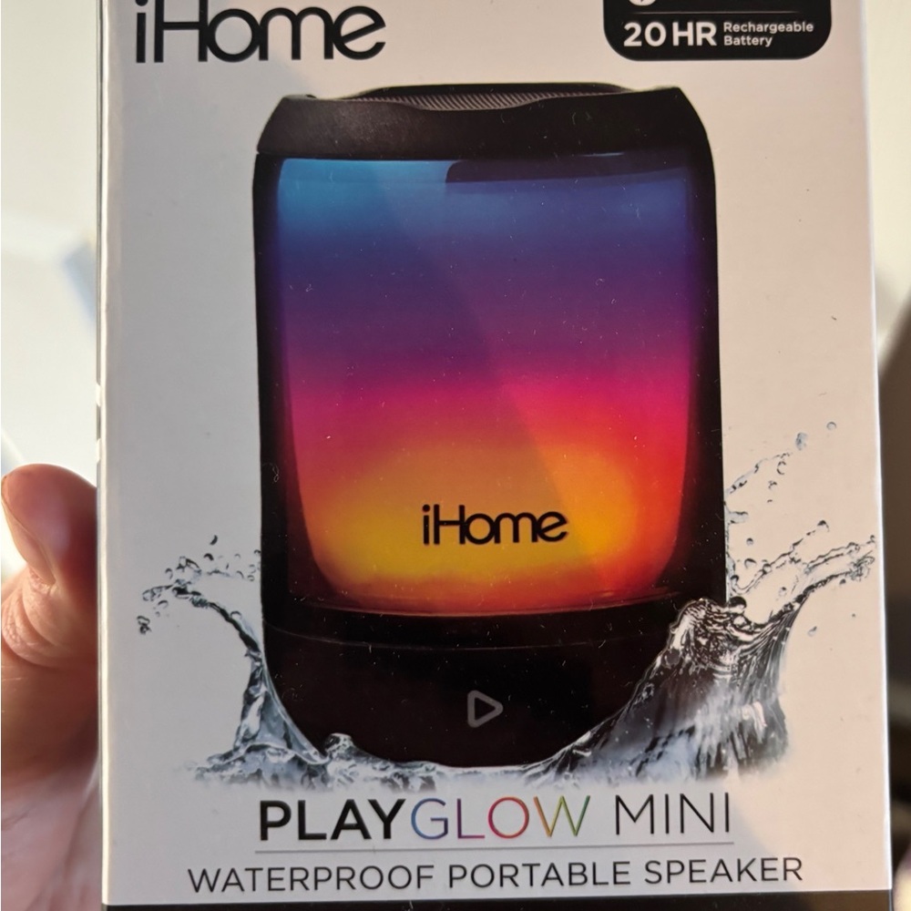 iHome waterproof LED Bluetooth Speaker